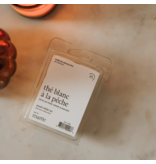 Maree Chandelles Cubes de cire de soya pour diffuseur Thé Blanc à la Pêche - Marée Chandelles