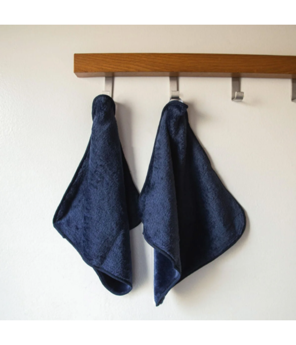 Solem Ensemble de 2 linges d'époussetage en microfibre Les Essentiels Marine - Solem