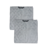Solem Solem Kitchen Cloths Les Essentiels Grey, Set of 2