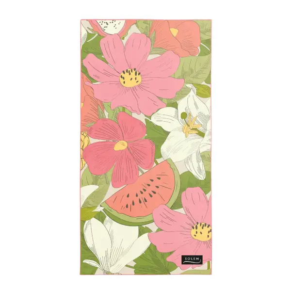 Serviette de plage en microfibre Évasion Exotique XL - Solem