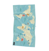 Solem Solem Around The World XL Microfiber Beach Towel