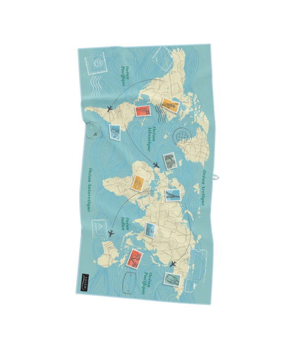 Solem Solem Around The World XL Microfiber Beach Towel