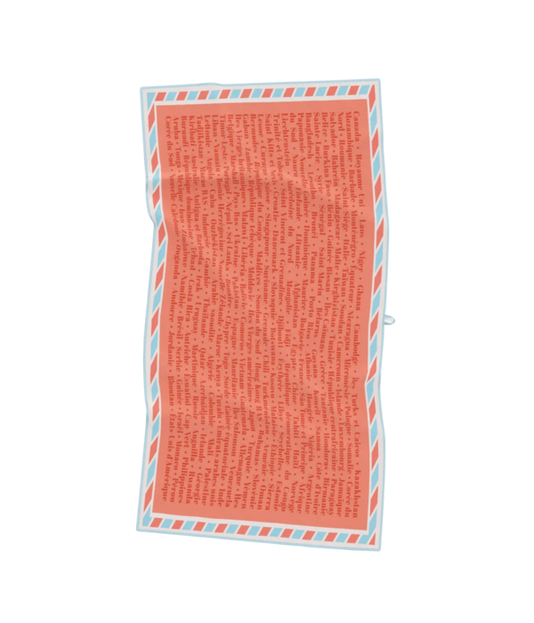 Solem Solem Around The World XL Microfiber Beach Towel