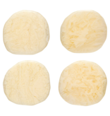 Ensemble de 4 sous-verres en résine ivoire – Danica