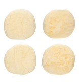 Danica Ivory Resin Coaster, Set of 4