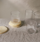 Ensemble de 4 sous-verres en résine ivoire – Danica