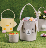 Danica Heirloom Danica Rabbits and Tulips Mug 17 oz