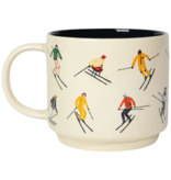 Danica Heirloom Tasse 16 oz et chaussettes à motif de ski – Danica