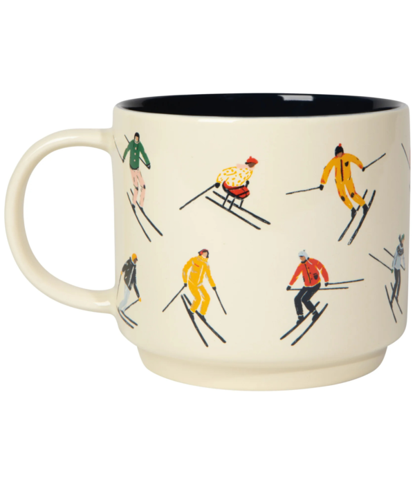 Danica Heirloom Tasse 16 oz et chaussettes à motif de ski – Danica