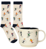 Danica Heirloom Danica 16 oz Mug and Ski-Themed Socks