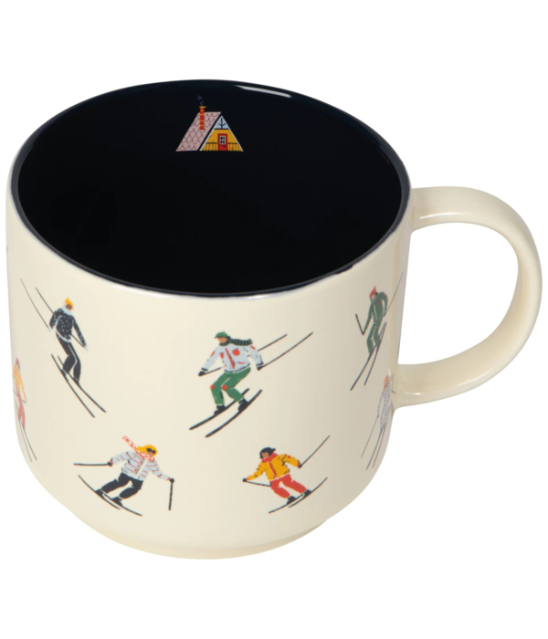 Danica Heirloom Danica 16 oz Mug and Ski-Themed Socks