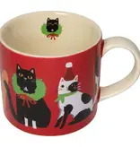 Danica Heirloom Danica Kitty Carol 14 oz Christmas Mug