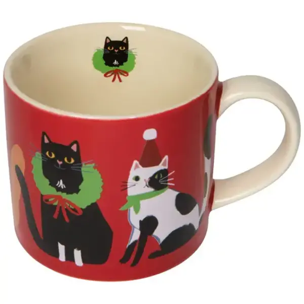 Tasse de Noël 14 oz Kitty Carol – Danica