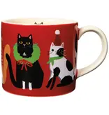 Danica Heirloom Danica Kitty Carol 14 oz Christmas Mug