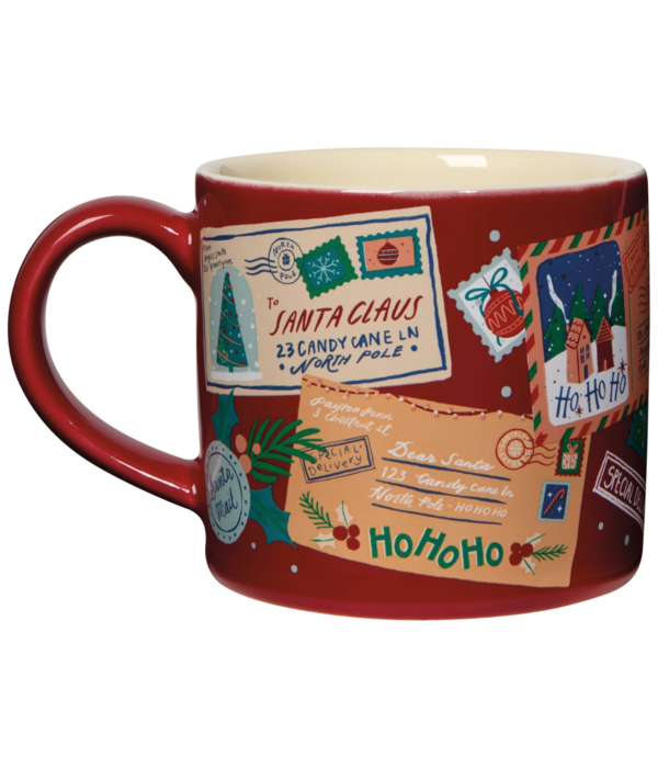 Danica Heirloom Danica Santa Mail Christmas Mug 14 oz