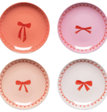 Danica Heirloom Danica Set of 4 Bow Patterned Appetizer Plates