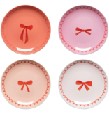 Danica Heirloom Ensemble de 4 assiettes à hors-d'œuvre motif rubans - Danica