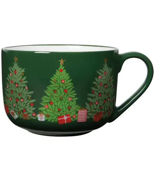Now Designs Now Designs Festive Fir Christmas Latte Mug 680 ml