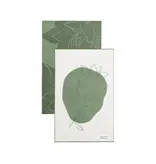 Solem Ensemble de 2 linges à vaisselle Gardenia - Solem