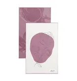 Solem Solem Set of 2 Les Pivoines Dish Towels