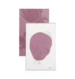 Solem Solem Set of 2 Les Pivoines Dish Towels