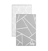Solem Solem Set of 2 Les Raffinées Grey Dish Towels