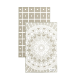 Solem Ensemble de 2 linges à vaisselle Les Raffinés Beige - Solem