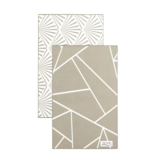 Solem Solem Set of 2 Les Raffinés Beige Dish Towels
