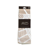 Solem Solem Set of 2 Les Raffinés Beige Dish Towels