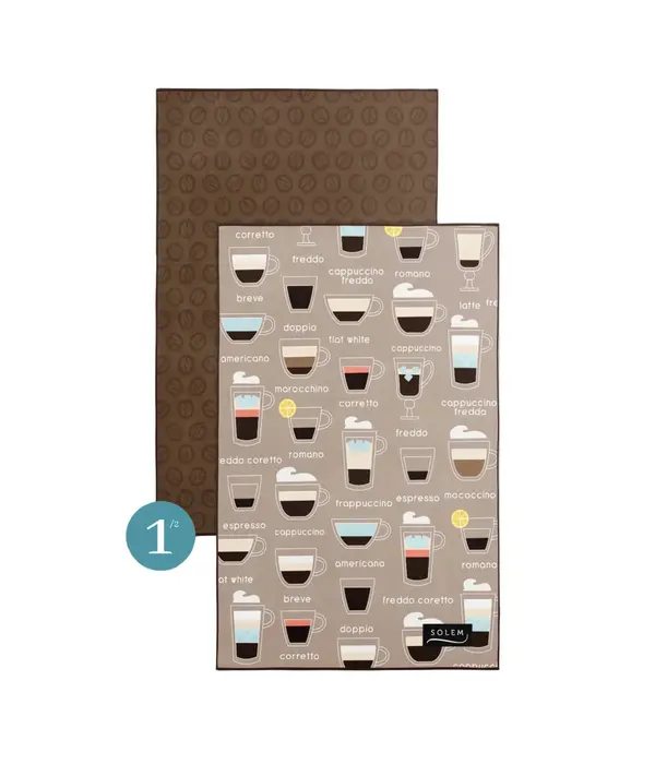 Solem Solem Set of 2 Pause-Café Dish Towels