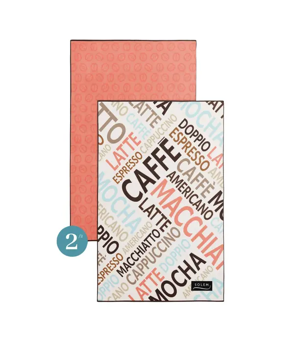 Solem Solem Set of 2 Pause-Café Dish Towels