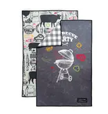 Solem Solem Set of 2 Le Roi du Gril Dish Towels
