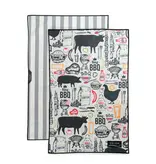 Solem Solem Set of 2 Le Roi du Gril Dish Towels