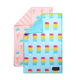 Solem Ensemble de 2 linges à vaisselle Plaisir glacé - Solem