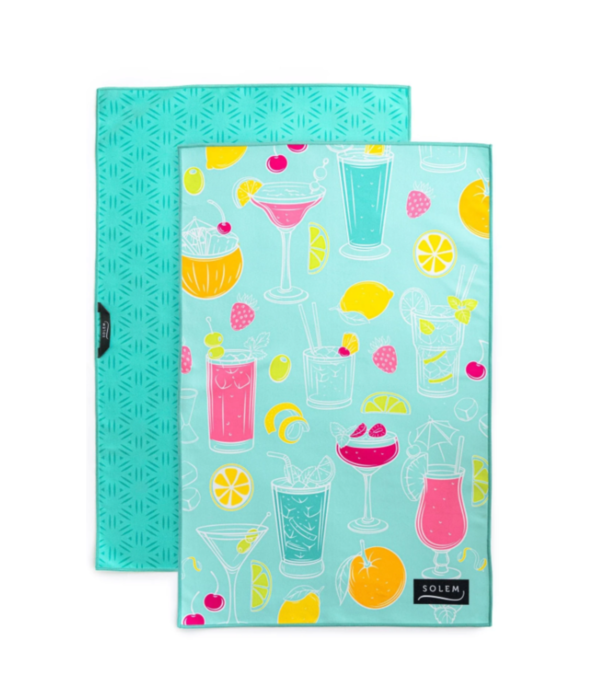 Solem Solem Set of 2 Passion Mocktails Dish Towels