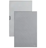 Solem Solem Set of 2 Grey Essentials Microfiber Dish Towels