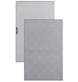 Solem Solem Set of 2 Grey Essentials Microfiber Dish Towels