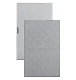 Solem Ensemble de 2 linges à vaisselle en microfibre Les Essentiels Gris - Solem