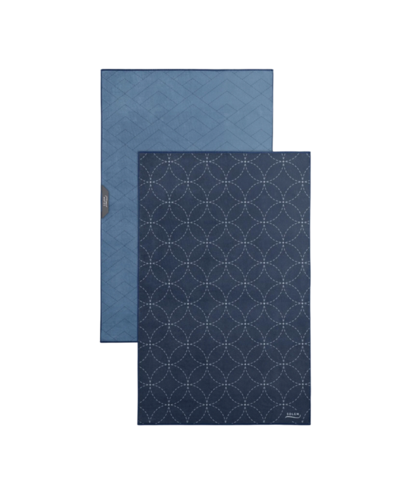 Solem Ens de 2 linges de cuisine Les Essentiels Marine - Solem