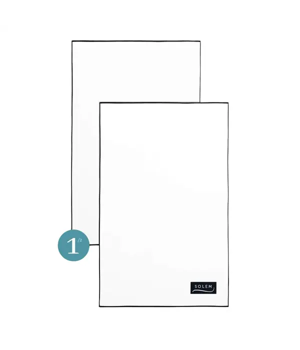 Solem Ens de 2 linges de polissage Le Sommelier - Solem