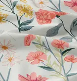 Solem Ens de 2 linges a vaisselle Harmonie florale - Solem