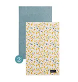 Solem Solem Set of 2 Flowery Harmony Dish Towels