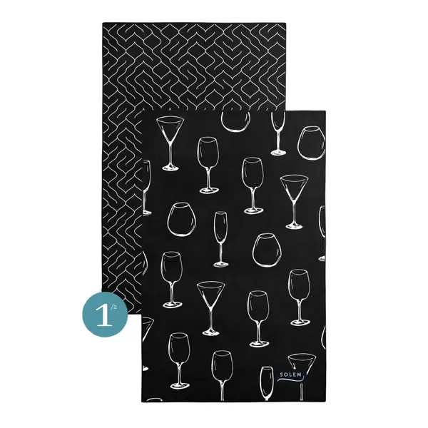 Solem Set of 2 La Cuvée Dish Towels