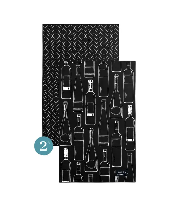 Solem Solem Set of 2 La Cuvée Dish Towels