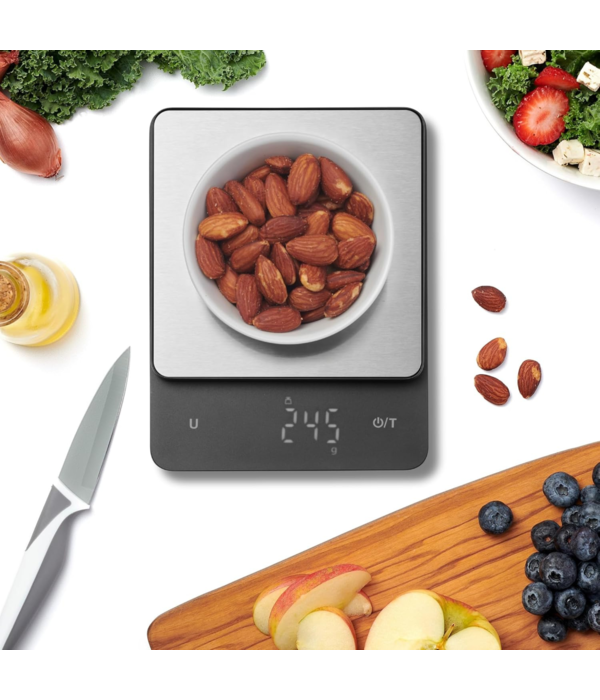 Starfrit Starfrit 5kg Stainless Steel Digital Kitchen Scale