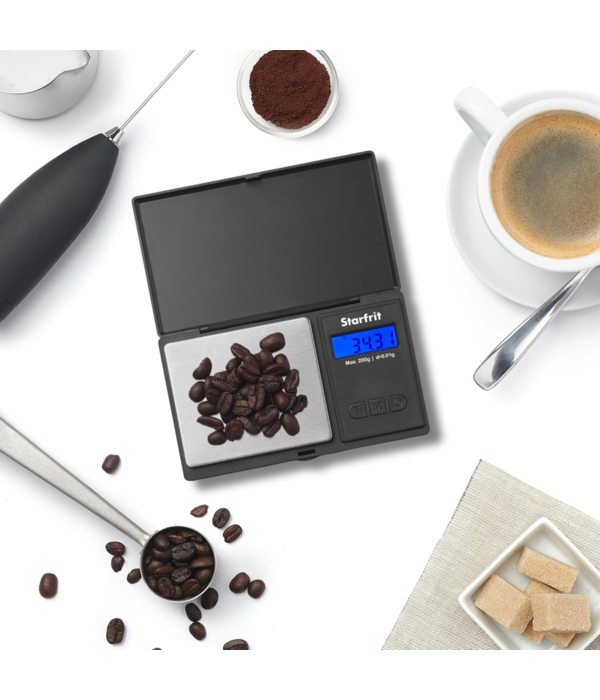 Starfrit Starfrit 200g Stainless Steel Pocket Scale