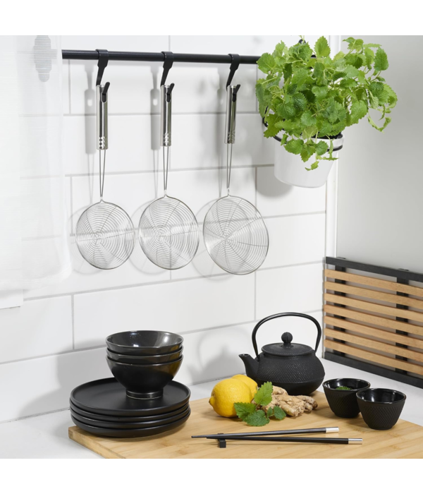 Starfrit Ensemble de 3 passoires asiatiques en acier inoxydable – Starfrit