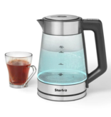 Starfrit Bouilloire en verre 1,7 L à température variable – Starfrit