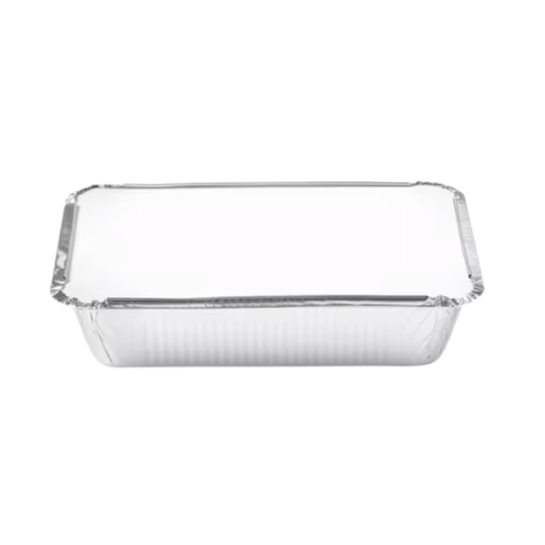 Starfrit Set of 5 Rectangular Aluminum Containers with Lids 16 x 21.8 cm