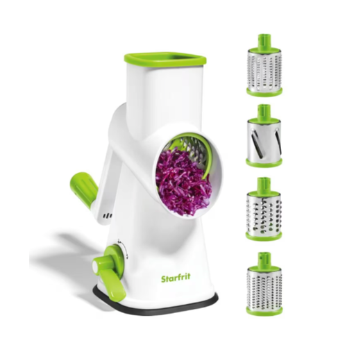 Starfrit Starfrit Rotary Drum Grater with 4 Barrels
